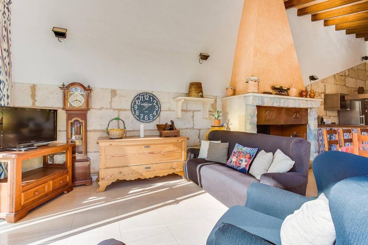 Ca Na Pessina,con piscina privada Sa Pobla Exterior foto