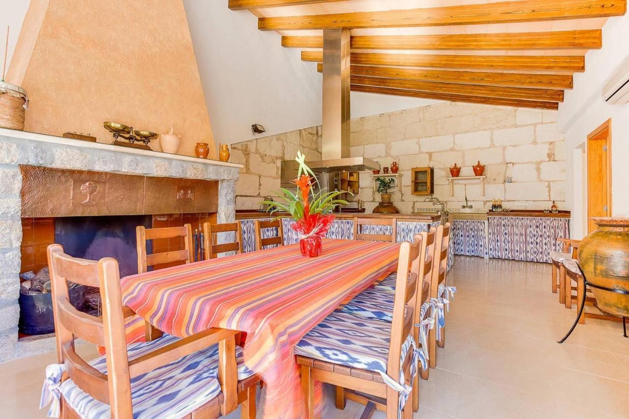 Ca Na Pessina,con piscina privada Sa Pobla Exterior foto