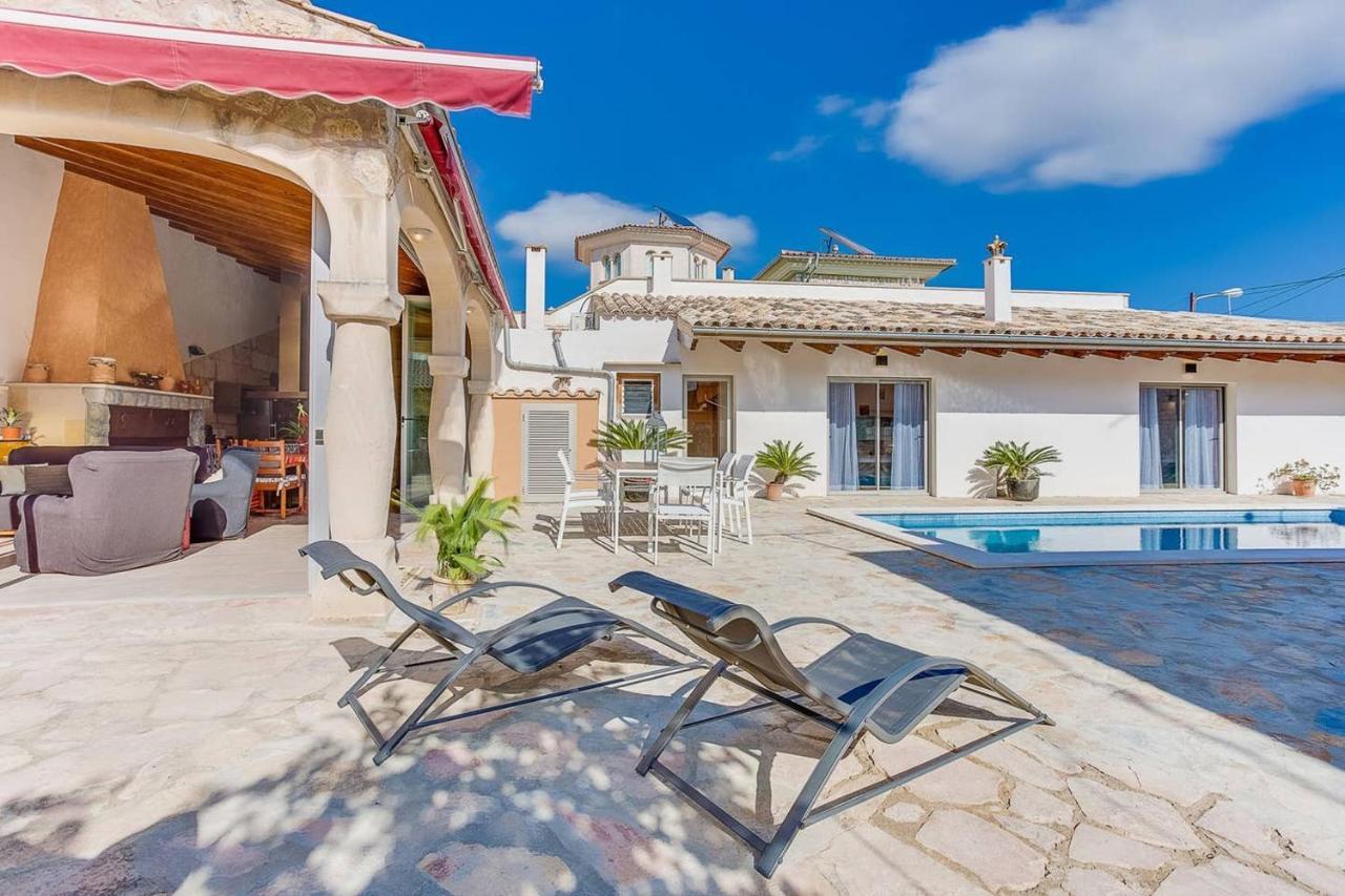 Ca Na Pessina,con piscina privada Sa Pobla Exterior foto