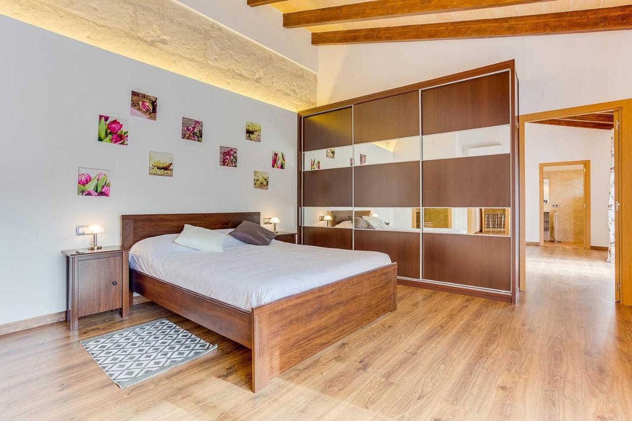 Ca Na Pessina,con piscina privada Sa Pobla Exterior foto