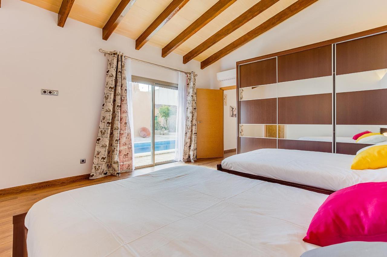 Ca Na Pessina,con piscina privada Sa Pobla Exterior foto