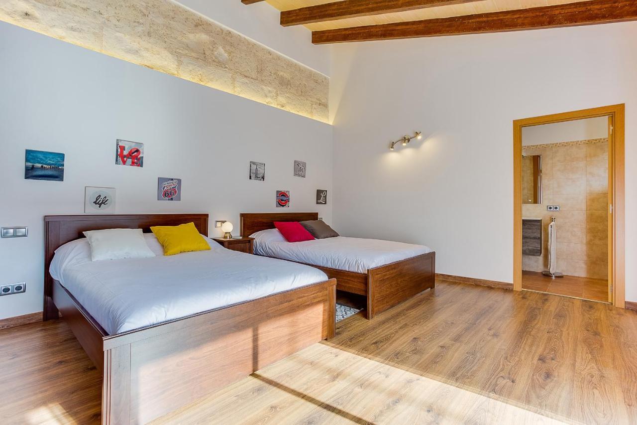 Ca Na Pessina,con piscina privada Sa Pobla Exterior foto